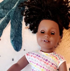 Colorful Star Patterned Doll